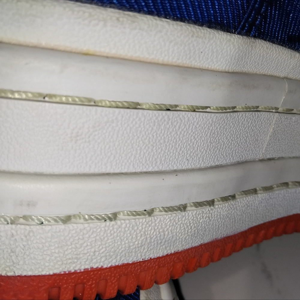 Nike Vandal 2K Women's Size 8 White Gym Blue Platform Sneaker AO2868-400 - Picture 6 of 6